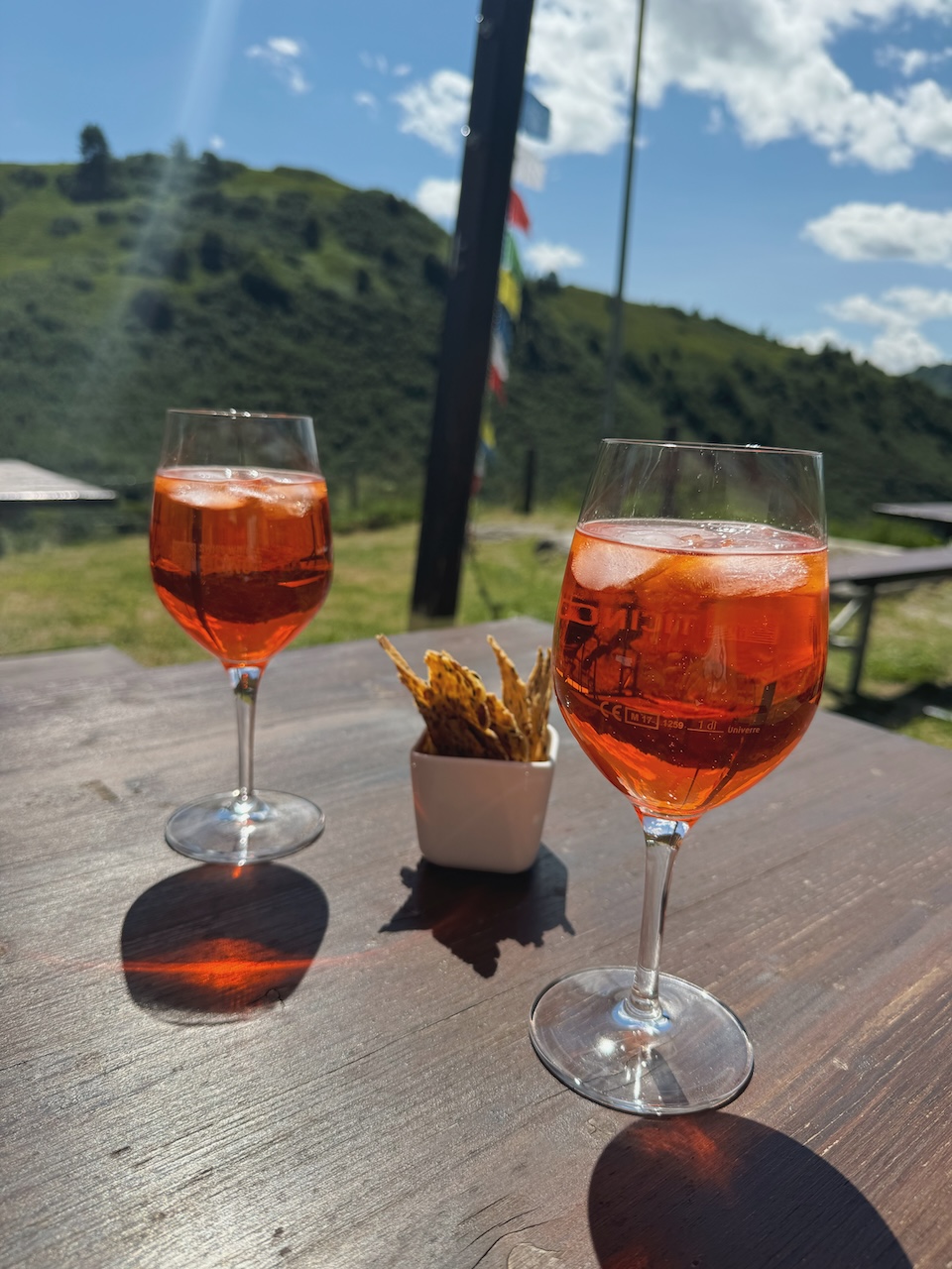 Bild Berg Aperolspritz