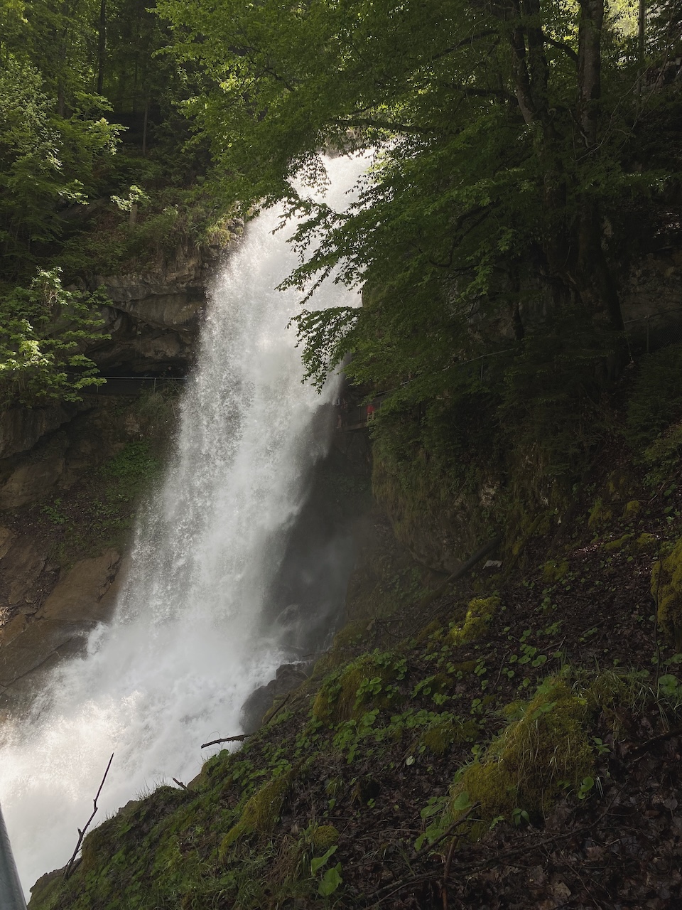 Bild Wasserfall Giessbach