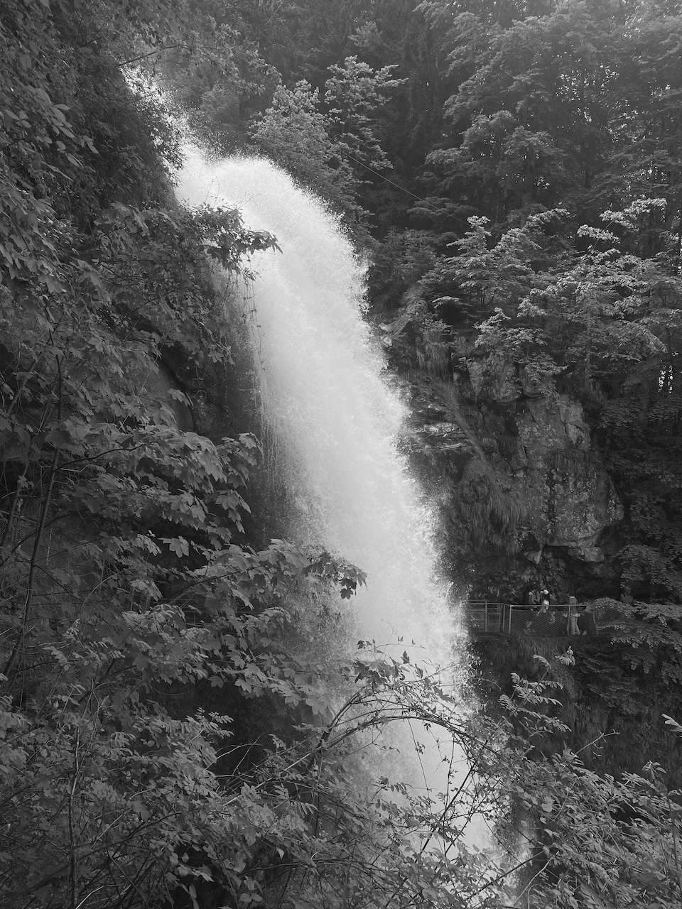 Bild Wasserfall Giessbachfälle